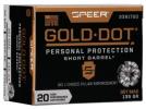 Gold Dot Has Earned The Respect Of Police Officers World-Wide. No Other Ammunition Combines Such a Consistent Level Of High Performance. These Loads Deliver In All situations, Which Is Why You Can Tru...