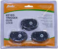Firearm Safety Devices Tl3095RKA Keyed Trigger Lock Black Rubber W/Metal 3 Pack
