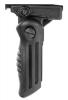 The Folding Vertical Grip With a Push Of a Button You Can Change The Angle Of The Grip To 4 Different Positions. Mounts Onto Weaver And Picatinny Type Rails, Ergonomic Design For Comfortable And Secur...