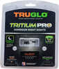 Truglo TG231G1C Tritium Pro Night Sights Low Set Fits Glock 17/17L/19/22/23/24/26/27/33/34/35/38/39/45 Green w/O