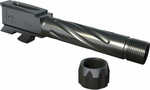 Rival Arms Ra20G302B Threaded Barrel Compatible With for Glock 43 416 Stainless Steel Graphite PVD