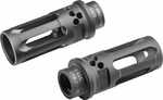 Surefire WARCOMP-556-Ctn Is a Closed Tine Flash Hider That Is neutrally Ported To Aid In Recoil Management. Compared To That Of The Open Tine adapters, The WARCOMP-Ctn For 5.56 Caliber Weapons mimics ...