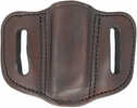 1791 Gunleather Double Stacked Polymer Magazine Single Pouch 1.2 OWB Ambidextrous Leather Signature Brown
