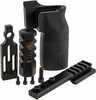 The 308 PMR Accessory Upgrade Bundle Includes- 6.5 DN3 Muzzle Brake, Enhanced Vertical Grip, V4 Spigot Mount And Bag Rider.