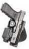 Fobus GLT17RP Tactical Belt Fits Glock 17/22/31 w/Tactical Light or Laser Polymer Black