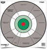 Birchwood Casey 37245 EZE-Scorer Handgun Trainer Paper 12" Bullseye Black/Gray/Green/Red/White 13 Pack