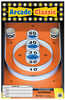 Action Target Inc Gs-SKEE-1000 Skee-Ball Hanging Paper 23" X 35" Arcade Game White/Blue/Orange/Black 100