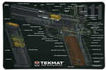 Beck TEK, LLC (TEKMAT) R171911CA 1911 3D Cutaway Cleaning Mat Printed Diagram 17" X 11"