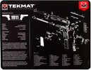 Beck TEK LLC (TEKMAT) R201911 1911 3D Ultra Premium Cleaning Mat Diagram 20" X 15" Multi-Color
