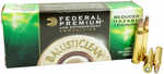 Federal's BallistiClean is a non-toxic projectile that eliminates hazard of airborne lead and barrel fouling. Its patented Toxic-Metal Free primer provides constant and reliable ignition. The Ballisti...