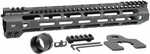 Made In USA, The Ultra Lightweight M-Lok Handguard features An extremely Lightweight Titanium Barrel Nut And screws. It Is constructed Of 6061 Aluminum With a Continuous 1913 Picatinny Top Rail, Two I...