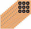 Allen 15318 EZ Aim Splash Self-Adhesive Paper 2" Bullseye Black/Orange 12 Pack