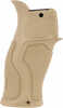 The Gradus Pistol Grip Is An Ergonomic Rubberized Grip That  Has a relatively Straight Profile For Long Range Precision Shooting And CQB scenarios. It features a Reinforced Polymer Core With Textured ...