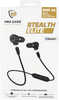 The Stealth Elite Is a Unique Pair Of Electronic Hearing Protection earbuds With attachable Bluetooth Lanyard. Each Set Of Stealth Elites Come With Two earbuds independently powered By Your Standard #...
