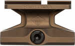 REPTILLA,LLC Dot Mount Lower 1/3 Co-Witness For Aimpoint Acro Flat Dark Earth Anodized