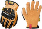 Mechanix Wear Durahide M-Pact Driver Small Tan Leather Gloves