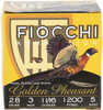 Fiocchi Golden Pheasant Ammunition Combines High Quality Powder, Primers And hulls With Hard, Nickel Plated Shot To Deliver The Terminal Performance required For Pheasant Hunting. The Nickel Plating i...