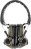 Peltor ComTac V Hearing Defender Headset 23 Db Over The OD Green Ear Cups With Black Headband For Ad