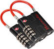 Hornady Rapid Safe Cable Lock Combination Black/Red 2 Per Pack