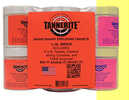 The 1/4 Br contains Four 1/4 Pound Targets, premeasured packets Of Catalyst, mixing Container And instructions.