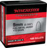 Winchester Bullet 9MM 115 Gr FMJ Hollow Base Qty 100
