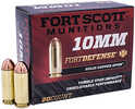 10mm 125 Grain Copper 20 Rounds Fort Scott Munitions Ammunition
