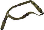 Rukx Gear ATICT1PSG Tactical Bungee Sling Single Point Green