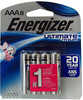 The Energizer Ultimate Lithium AAA Batteries Are Not Only Long Lasting AAA Batteries They Are Complete With Leak Resistance And Performance In Extreme temperatures. Holds Power Up To 20 years In Stora...