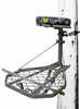 Hawk Helium Pro Hang-On Tree Stand Solid Oversized Grip Mesh, Noise Free Platform With All Contact points Welded. Aluminum Construction With Heavy-Duty Platform cables And Premium Textured Powder Coat...