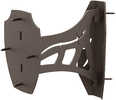 This Corner Shoulder Mount Is Made From Powder Coated Steel And Hangs In a Corner.  The 10" Swing Arm Is Designed Specifically For Mounting On Corner. The Shoulder Mount Can Hold Up To 35 Lbs.
