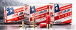 Winchester celebrates Its Commitment To American Freedom With The USA Valor Ammunition Series. From World War I Through Modern Day deployments, Winchester remains Steadfast In Its Support Of U.S. Warf...