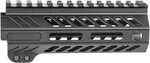 Aggressive design, ultra light 5.5 free float hand guard. Its unique design features a very slim profile (1.375 ID) that still allows for the installation of a sound suppressor of 1.40 in diameter and...