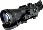 Armasight Vulcan Night Vision Riflescope Black 4.5X108mm Gen 3 Red On Green/White Circle W/Dot Reticle