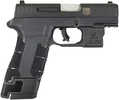 This DBAM29 sub-compact pistol features a 3.5" stainless steel barrel, a black nitride stainless steel slide, black polymer frame, 3-dot sights, and comes with one (1) 12-round and one (1) 17-round ma...