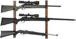 Allen Gun Collector 3 Rack Rifle/Shotgun Brown/Black Wood/Steel