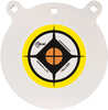 EZ-Aim 15600 Hardrock Shooting Target Handgun/Rifle Gong Yellow/White/Black AR500 Steel 10" L X W 0.50" 1/2" Thi
