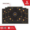 EZ Aim Splash Paper Sight-In Grid Black/Orange 12" X 12" 10 Per Pkg