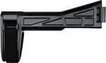 Sb Tactical  SBT Brace Fixed Right Side Folding Black Synthetic For H&K Ump, B&T APC, LWRCi SMG45
