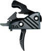 Rise Armament Ra-524-Black Blitz Blackout Trigger Nitride Finish Single-Stage With 3-3.50 Lbs Draw Weight For AR-P