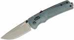 S.o.g Sog-11-18-05 Flash At 3.45" Folding Plain Tini Cryo D2 Steel Blade/urban Grey Green Handle Includes Pocket Clip