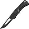 Sog-ce1012-c Centi Ii 2.10" Folding Straight Back Plain Black Hardcased Stainless Steel Blade/black