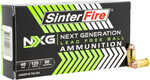 Link to SinterFire Ammunition Is Designed To Increase Safety And Minimize The Environmental concerns From Lead. The Ammunition Is Loaded With SinterFire projectiles According To The Specific Product Line Of Choice. The Next Generation Line features a Lead Free Monolithic Copper Projectile And Is Ideal For Training.