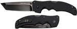 Cold Steel Cs-27BT Recon 1 4" Folding Plain Tanto DLC Coated American S35VN Blade/ Black Textured G10 Handle