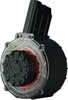 Typhoon BRDMBK02 20Rd Drum Mad Black/Red