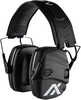 Axil LLC TRACKR-Bs Tracker Electronic Muff Over The Head Style With Black Ear Cups/Headband, 25Db, Hybrid Sound Technolo
