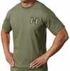Hornady 99600l T-shirt Od Green Cotton Short Sleeve Large