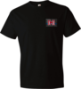 Hornady Gear 30764 T-shirt Blue Line Black Short Sleeve Xl