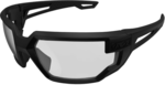 Mechanix Wear Vxf10afpu Type-x Safety Glasses Osfa Black Lens Anti-scratch Frame