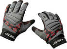 Black Rain Ordnance Tactglovegry/black/rdl Tactical Gloves Black/gray/red Large Velcro