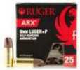 The non-expanding ARX is injection-molded from a specially blended  copper/polymer matrix that is designed to be tough enough to penetrate soft  targets and tissue, but when it encounters tougher barr...